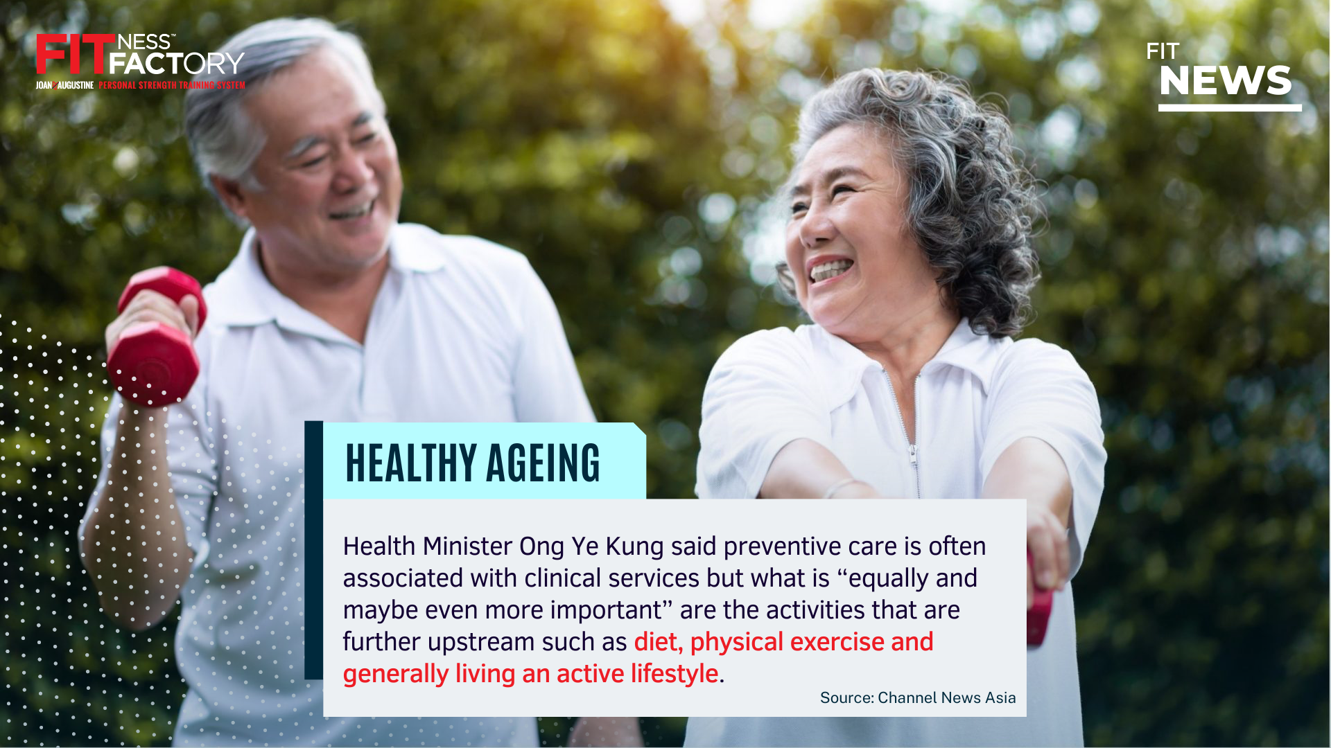 HEALTHY AGEING